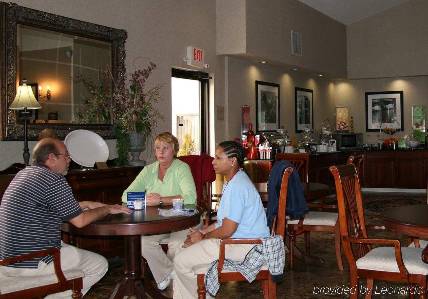Hampton Inn Morristown Restoran foto